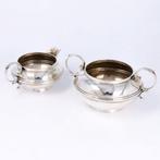 Mappin & Webb (Chester 1904) - Ensemble sucre et crème (2) -