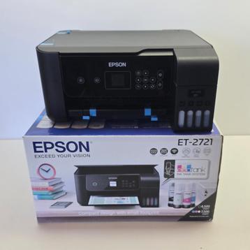 Epson EcoTank ET-2721 All-In-One Printer in Doos | Nette... disponible aux enchères