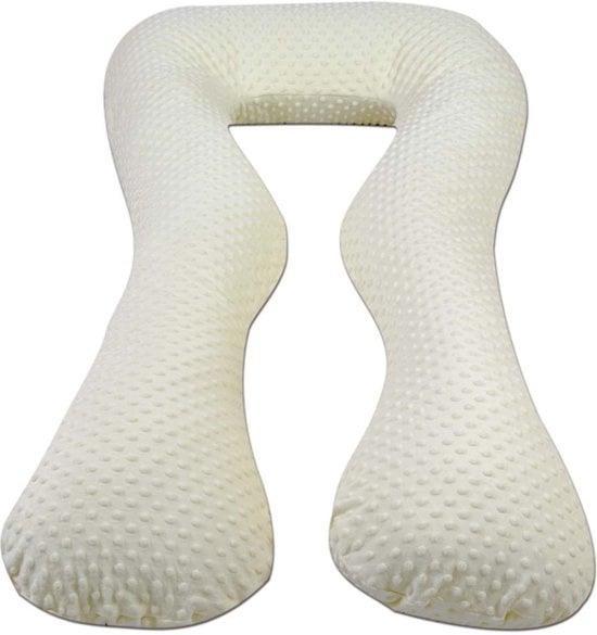 Zwangerschapskussen 100% katoen 300 cm beige, Kinderen en Baby's, Babyvoeding en Toebehoren, Nieuw, Ophalen of Verzenden