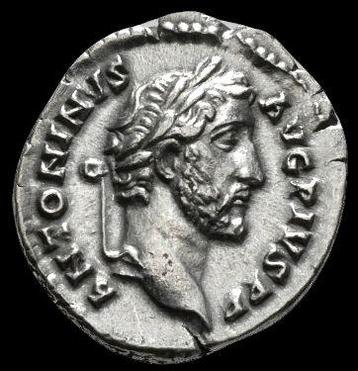 Romeinse Rijk. Antoninus Pius (138-161 n.Chr.). Denarius