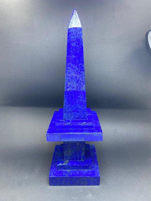 Obélisque en lapis lazuli de 32 cm Obélisque - Hauteur : 32, Huis en Inrichting, Overige Huis en Inrichting
