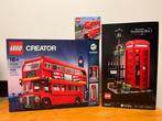 Lego - Creator Expert & Ideas 3 Sets - 10258, 21347 & 40220, Nieuw