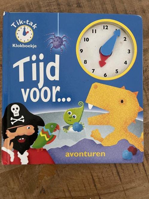 Tijd voor... avonturen - Tik tak klokboekje 9789039622216, Boeken, Overige Boeken, Gelezen, Verzenden