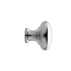 Meubelknop 25 mm in mat geborsteld nikkel, Doe-het-zelf en Bouw, Ophalen of Verzenden, Nieuw, Koper of Messing, Overige typen