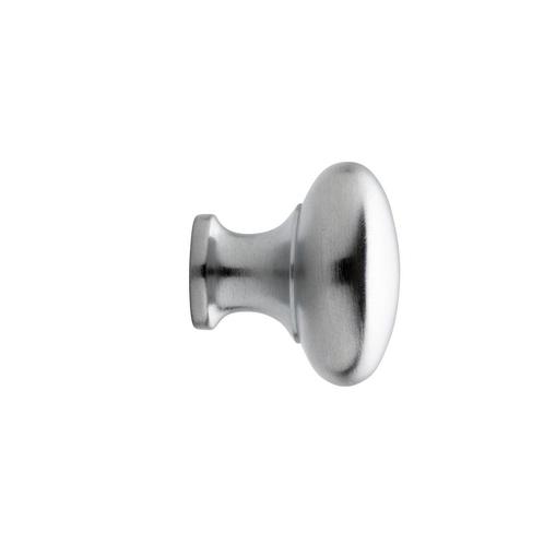 Meubelknop 25 mm in mat geborsteld nikkel, Doe-het-zelf en Bouw, Hang- en Sluitwerk, Overige typen, Nieuw, Koper of Messing, Ophalen of Verzenden