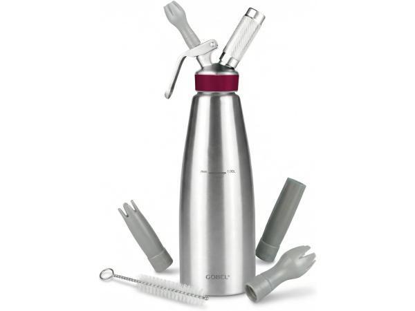 Veiling - GOBEL - Professionele keukensifon van RVS - 1L, Maison & Meubles, Cuisine | Ustensiles de cuisine