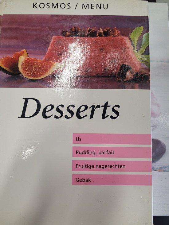 DESSERTS - KOSMOS MENU 9789021518664 Zz Kosmos, Boeken, Kookboeken, Gelezen, Verzenden