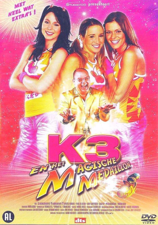 K3 en het magische medaillon (dvd tweedehands film), Cd's en Dvd's, Dvd's | Actie, Ophalen of Verzenden