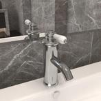 vidaXL Wastafelkraan 130x180 mm zilverkleurig, Doe-het-zelf en Bouw, Verzenden, Nieuw