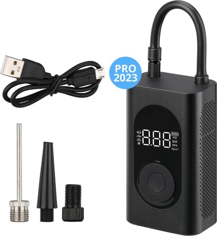 Elektrische bandenpomp fietspomp compressor auto pomp, Zakelijke goederen, Machines en Bouw | Pompen en Compressoren, Verzenden