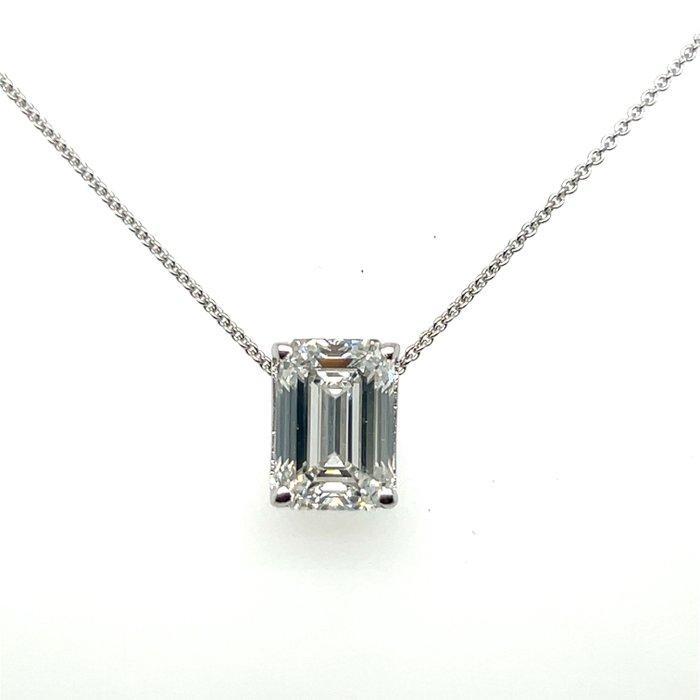 Halsketting - 14 karaat Witgoud - 3.02ct. tw. Diamant, Handtassen en Accessoires, Kettingen