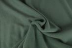 10 meter fleece stof - Oud groen - 100% polyester, Hobby en Vrije tijd, Stoffen en Lappen, Verzenden, 120 cm of meer, Polyester