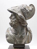 Figuur - King Menelaos of Sparta - Grand Tour - Zinklegering, Antiek en Kunst, Antiek | Keramiek en Aardewerk