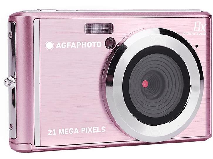 Agfaphoto -  Camera Realishot Dc5200  - Roze, Audio, Tv en Foto, Fotocamera's Digitaal, Geen optische zoom, Nieuw, Overige Merken