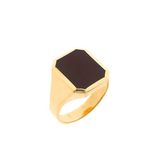 Gouden zegelring met carneool | Heren (vintage, heren ring), Handtassen en Accessoires, Ringen, Heer, Met edelsteen, Overige kleuren