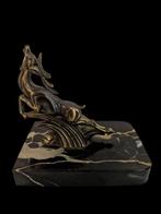 sculptuur, Antilope elegance élancée - 12 cm - brons, Antiek en Kunst