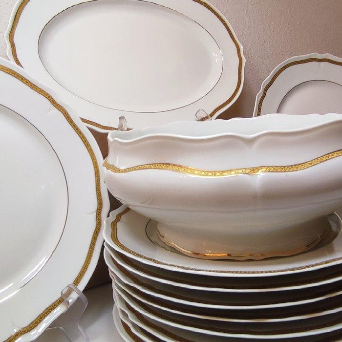 Giraud Limoges & S.P.L.D. - Tafelservies (13) - Fijn gouden, Antiek en Kunst, Antiek | Meubels | Tafels