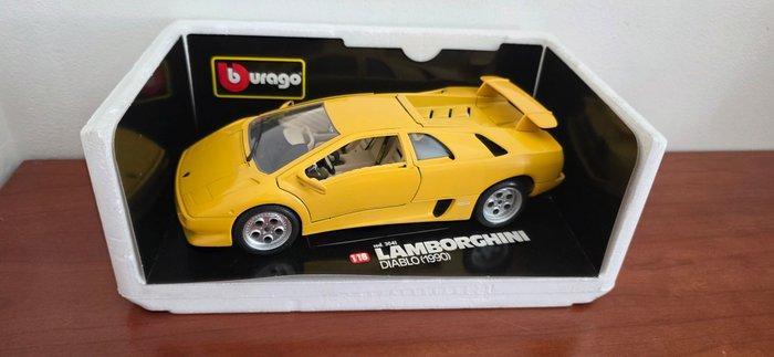 Bburago 1:18 - Modelauto - Lamborghini Diablo (1990), Hobby en Vrije tijd, Modelauto's | 1:5 tot 1:12
