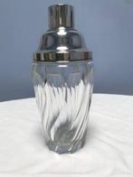 Shaker à cocktail - Argent 830 - verre cristal, Antiek en Kunst
