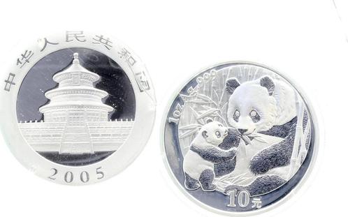China 10 Yuan Panda 2005 Proof Pp in Originalkapsel Folie..., Postzegels en Munten, Munten | Amerika, Verzenden