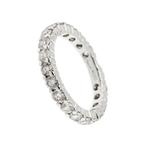 Statement ring - 18 karaat Witgoud Diamant (Natuurlijk)