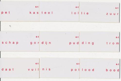 Taaldomino Woord afmaken (4-1), Boeken, Schoolboeken, Verzenden