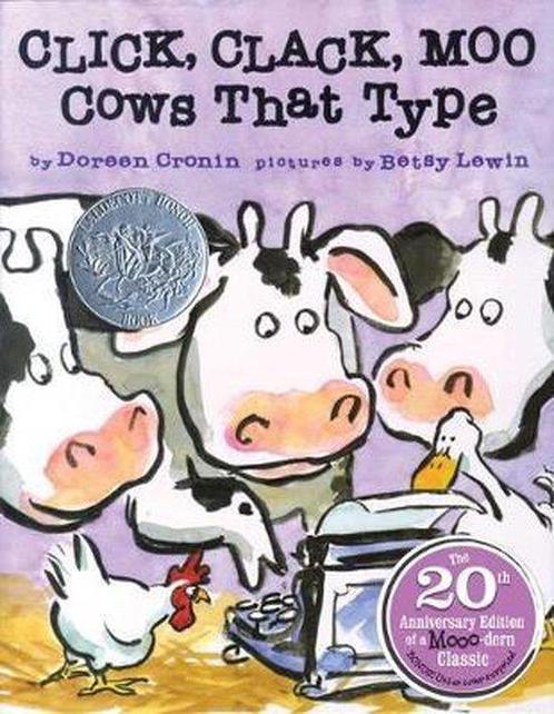 Click, Clack, Moo Cows That Type Click Clack Book, Boeken, Overige Boeken, Zo goed als nieuw, Verzenden