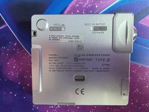 Sony - MZ-N10 Draagbare minidisc-speler, Audio, Tv en Foto, Radio's