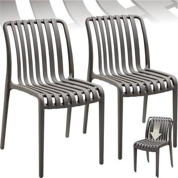 Tweedekans | tectake® Set van 2 Tuinstoelen Alcudia - beschikbaar voor biedingen