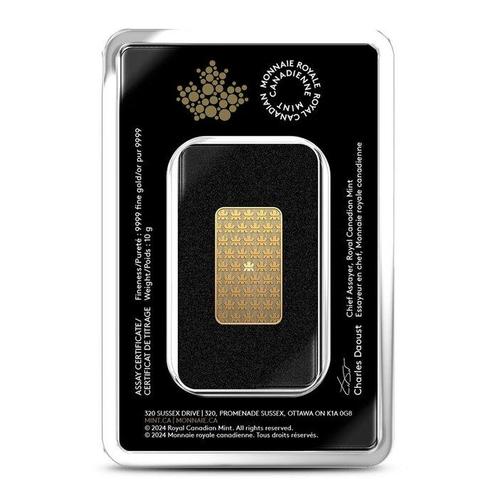 10 gram - Goud .999 - Royal Canadian Mint, Canada -, Postzegels en Munten, Edelmetalen en Baren