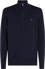 Tommy Hilfiger Vest Zip Navy maat Maat 52/54 (L) Heren, Kleding | Heren, Maat 52/54 (L), Tommy Hilfiger, Nieuw, Verzenden