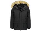 Veiling - Geographical Norway Parka Claude Zwart - M, Kleding | Heren, Nieuw
