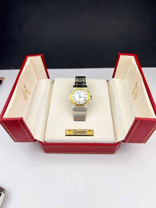 Cartier - Santos Octagon - 2966 - Unisex - 1980-1989, Handtassen en Accessoires, Horloges | Heren