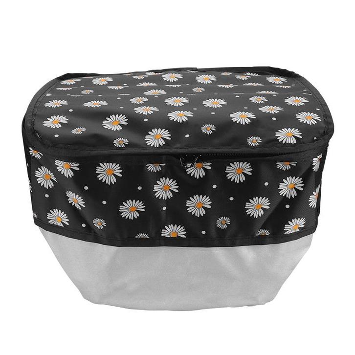 Fietskrat Afdekhoes Mand Krat Hoes Waterdicht Bloemen Zwart, Collections, Collections Autre, Envoi