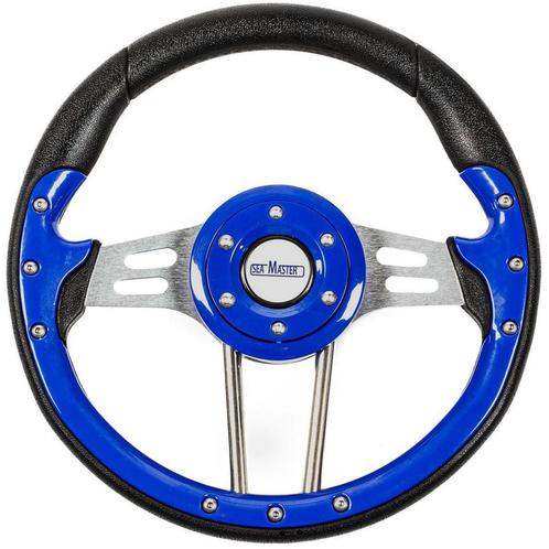 Seamaster Stuurwiel Boot 330mm Blauw, Watersport en Boten, Accessoires en Onderhoud, Nieuw, Ophalen of Verzenden