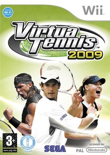 Virtua Tennis 2009-Standaard (Wii) Gebruikt, Games en Spelcomputers, Games | Nintendo Wii, Ophalen of Verzenden