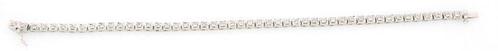 Zonder Minimumprijs - Armband - 18 karaat Witgoud - 1.92ct., Handtassen en Accessoires, Armbanden
