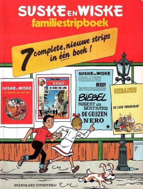 Suske en Wiske familiestripboek vakantieboek (7 strips in, Livres, BD, Envoi