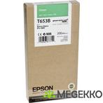 Epson inktpatroon groen T 653 200 ml T 653B, Nieuw, Verzenden