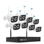 DrPhone SecureVision - NVR Camera Kit - 8 Camera Set -, Verzenden, Nieuw