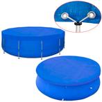 vidaXL Zwembadafdekking PE rond 460 cm 90 g/m², Tuin en Terras, Verzenden, Nieuw