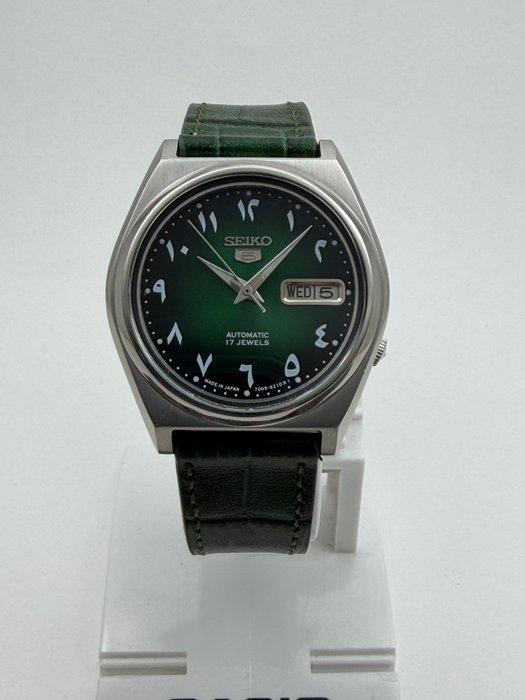 Seiko - Seiko 5 – Ref. 7009-577A – Arabic Dial – Automatic –, Handtassen en Accessoires, Horloges | Antiek