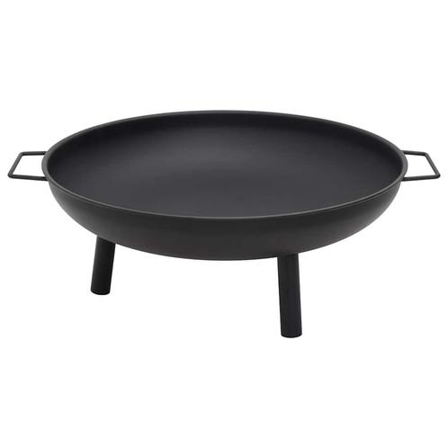 vidaXL Vuurplaats 67,5x58x22,5 cm staal, Huis en Inrichting, Haarden, Nieuw, Verzenden