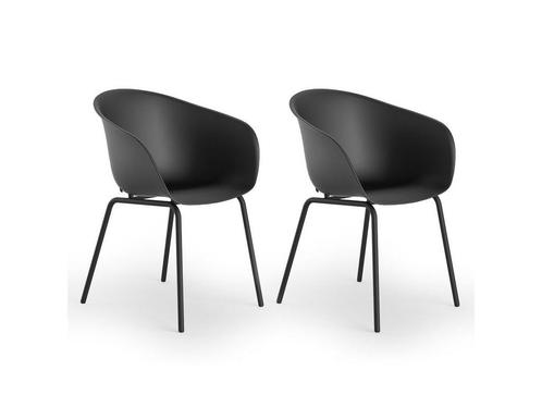 ScanMod Design Set van 2 Eetkamerstoelen - Tot 120 kg - 79 x, Huis en Inrichting, Woonaccessoires | Overige, Nieuw, Verzenden