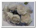 Camelia roos foam 4 cm. Wit / doos Camelia roos Fo, Nieuw