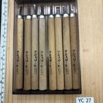Snijwerk, Japanese Wood Carving knives YC27  wood