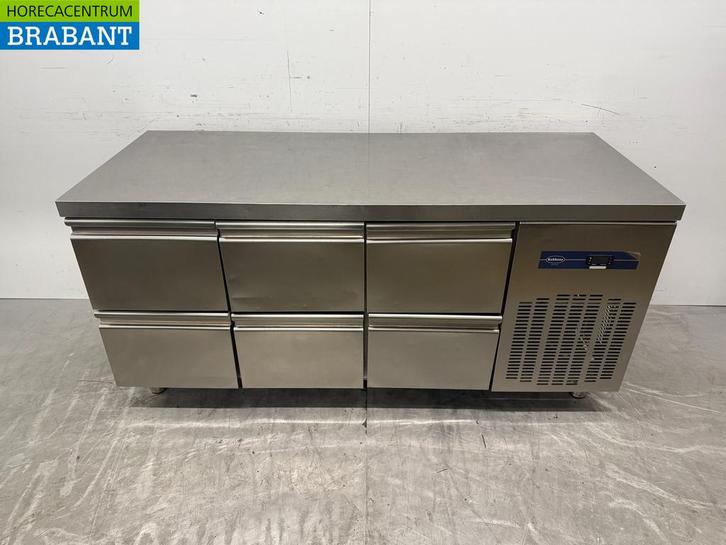 Etabli réfrigéré Rubbens en acier inoxydable 6 tiroirs 230V, Zakelijke goederen, Horeca | Keukenapparatuur, Verzenden