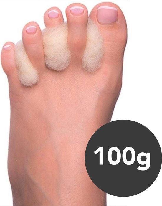 2dekans | Saaf Antidruk Wol - 100 Gram - Wandel, Hardloop,, Sport en Fitness, Massageproducten, Ophalen of Verzenden