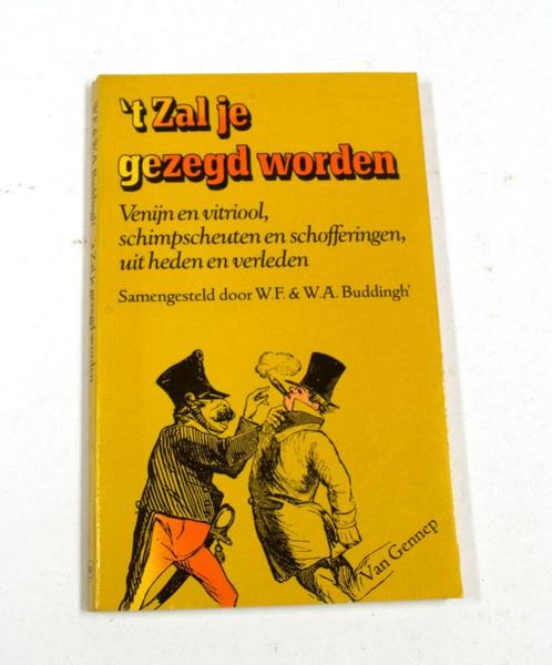 t Zal je gezegd worden 9789060125847 Buddingh, Boeken, Stripverhalen, Gelezen, Verzenden
