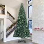 vidaXL Kunstmatige Voorverlichte Kerstboom met Ballenset, Diversen, Kerst, Verzenden, Nieuw